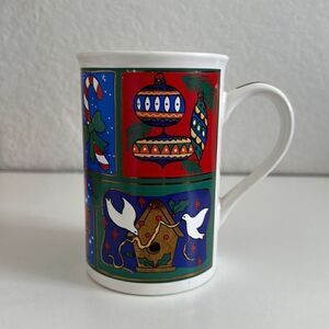 1997 Limited Edition Fine works Christmas mug ( small chip)